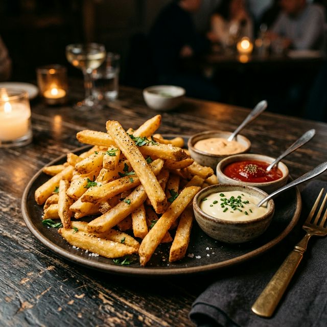 Fries at The Food Hub
