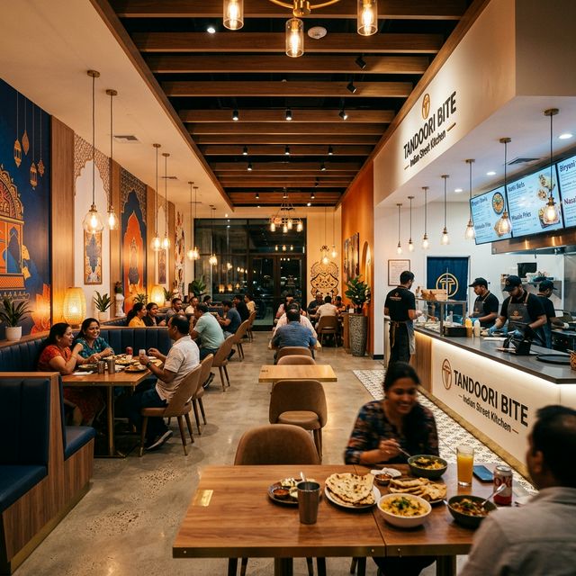 The Food Hub interior